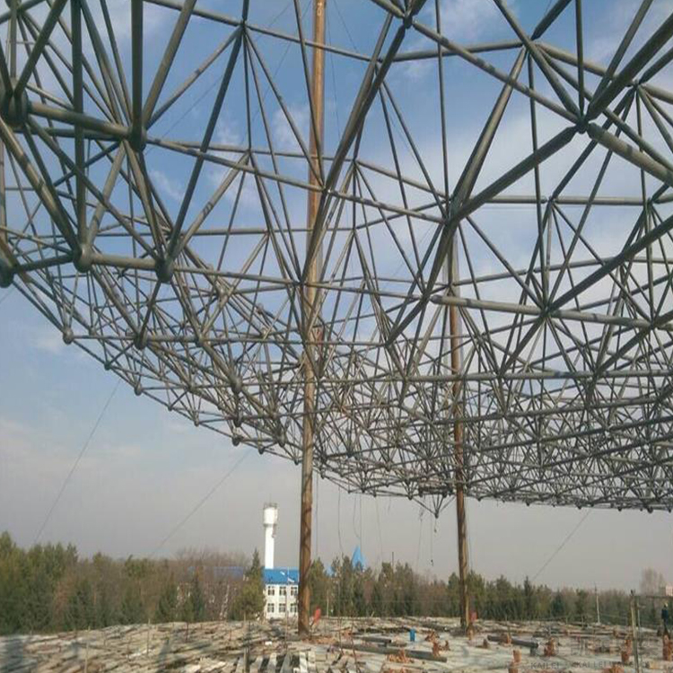 江北球形网架钢结构施工方案